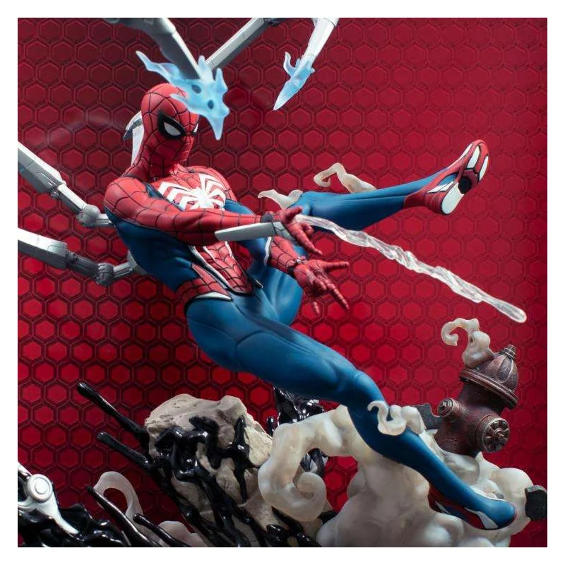 Marvel Gallery Gamerverse Spider-man 2 Dlx Pvc Statue