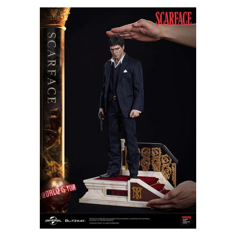 Scarface 1/4 Superb Scale Statue