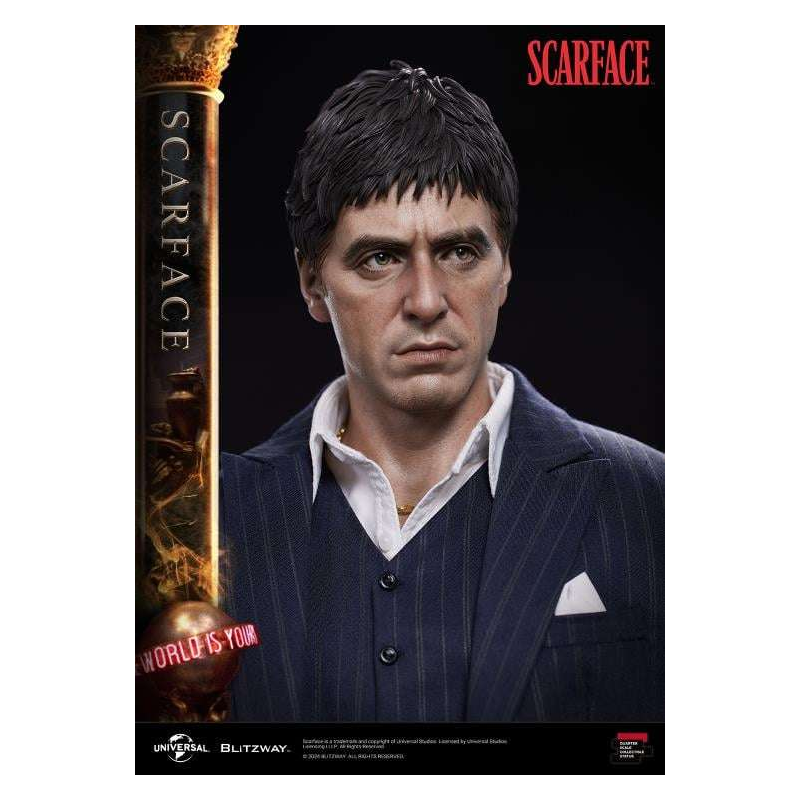 Scarface 1/4 Superb Scale Statue