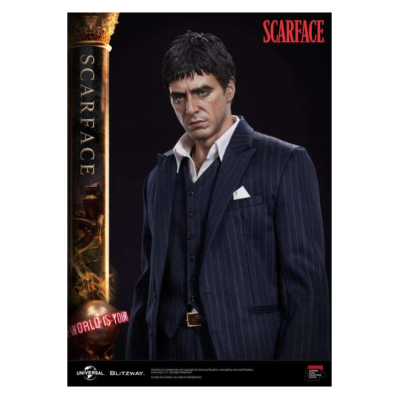 Scarface 1/4 Superb Scale Statue