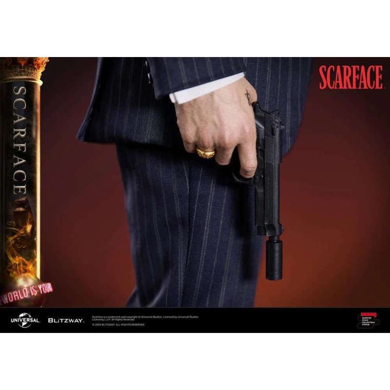 Scarface 1/4 Superb Scale Statue