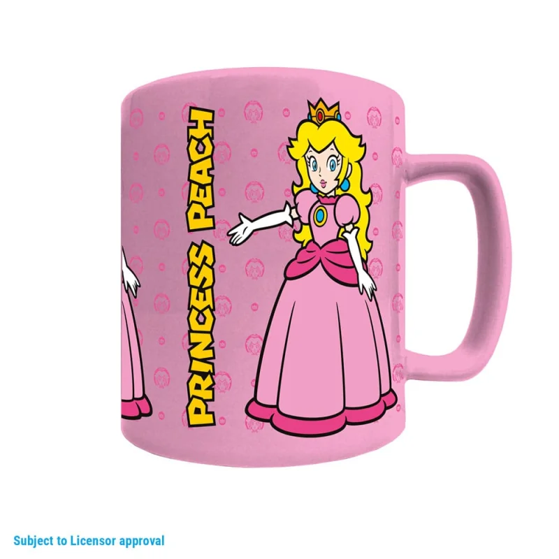 Super Mario mug Fuzzy Princess Peach