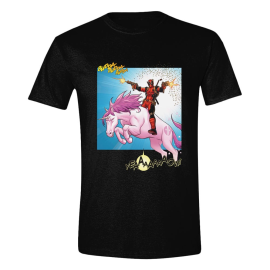 Deadpool Unicorn Battle T-Shirt 