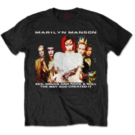 MARILYN MANSON - RWC T-Shirt - Rock Is Dead 1999