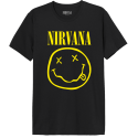 NIRVANA - Smiley Logo - Men's T-Shirt