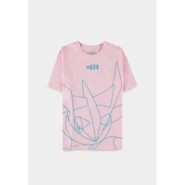 Pokemon: Greninja - Line Art Pink Women's T-shirt