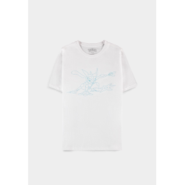 Pokemon: Greninja - Line Art White T-shirt