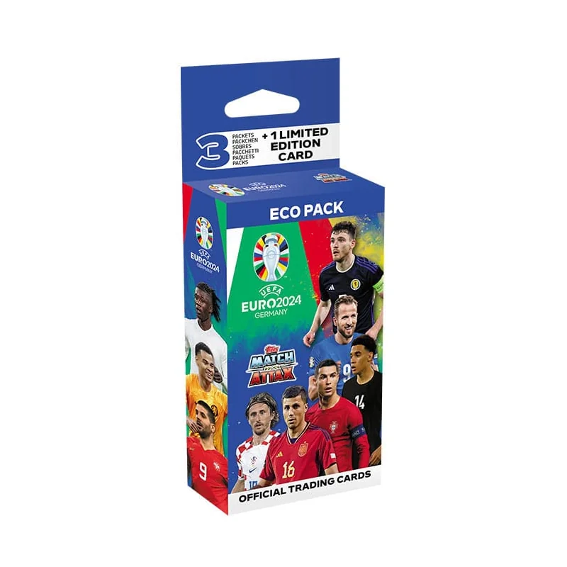 UEFA EURO 2024 Trading Cards Eco Pack