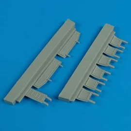 Focke Wulf Ta 154A-1/R1 undercarriage covers (designed to be used with model kits from Hasegawa)