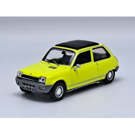 RENAULT 5 TL YELLOW WITH CLOSED SUNROOF