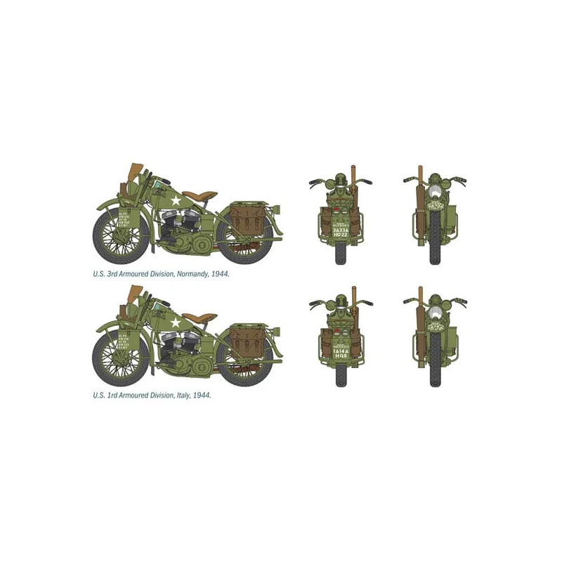 Motorcycles U.S. 2nd G. M.