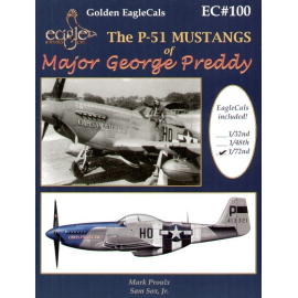 The North American P-51 Mustangs of Major George Preddy. Superb fully illustrated 26 page book with colour side views by Thomas 