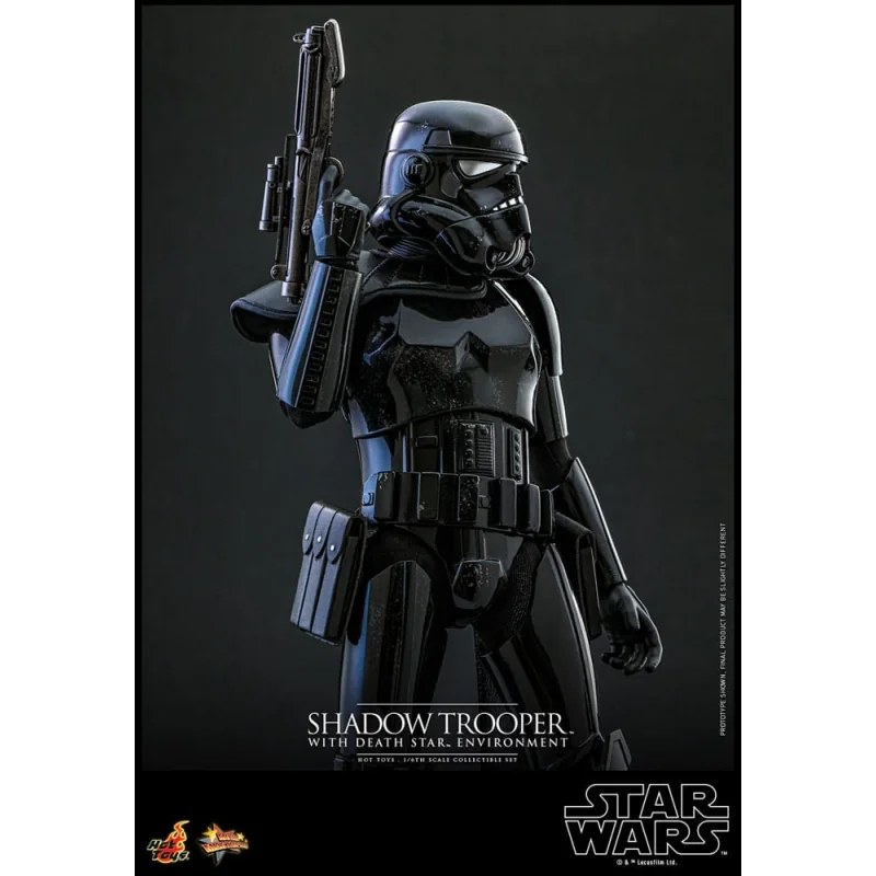 Star Wars figure Movie Masterpiece 1/6 Shadow Trooper with Death Star Environment 30 cm