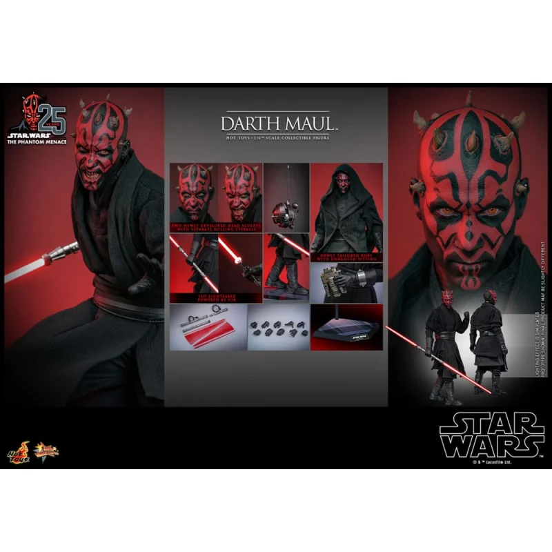 Star Wars Episode I Movie Masterpiece 1/6 Darth Maul figure 29 cm