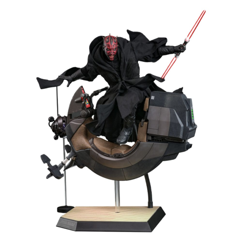 Star Wars Episode I figure Movie Masterpiece 1/6 Darth Maul with Sith Speeder 29 cm