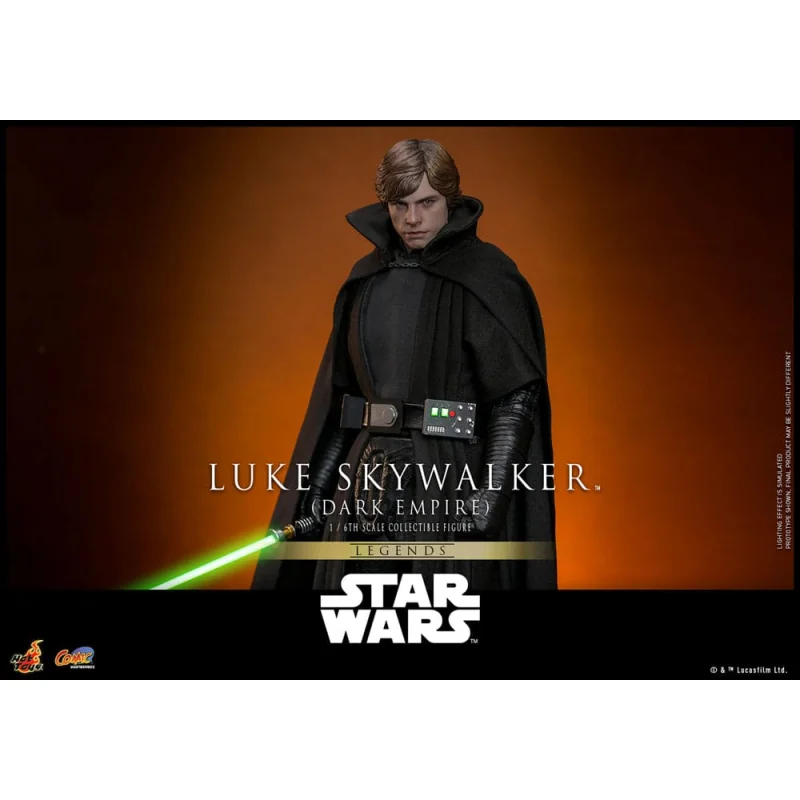 Star Wars: Dark Empire figure Comic Masterpiece 1/6 Luke Skywalker 30 cm