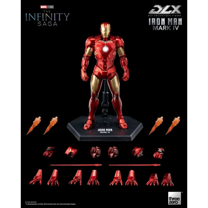 Iron Man Mark 4 DLX - Marvel The Infinity Saga - ThreeZero