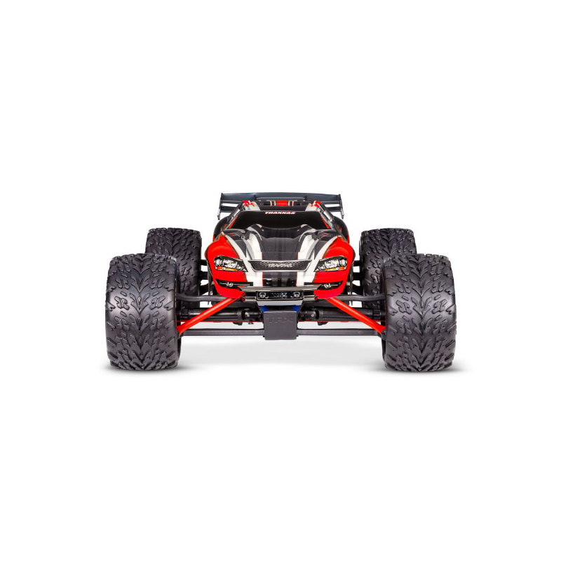 Traxxas - E-REVO 4x4 Red 1/16 BRUSHED WITH BATTERY + CHARGER