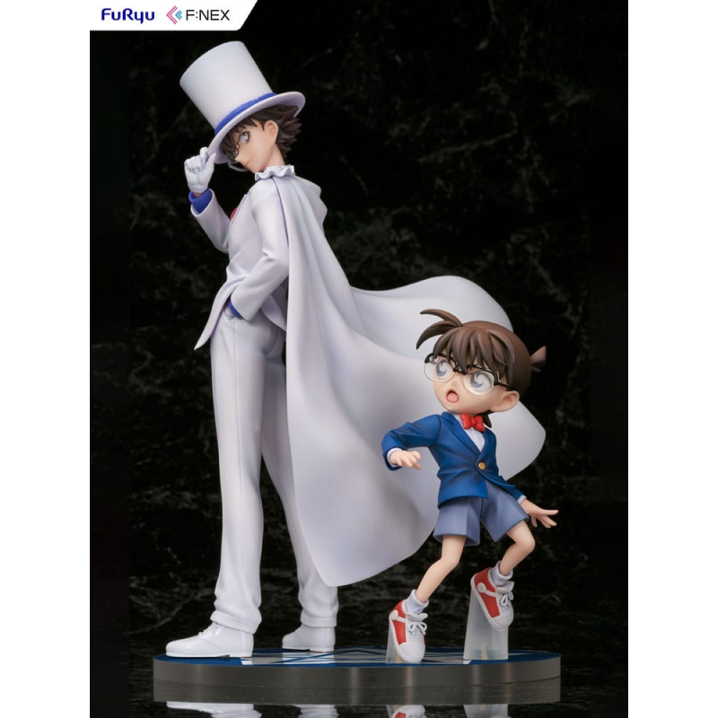 Detective Conan F:NEX 1/7 Conan Edogawa & Kid the Phantom Thief 29 cm