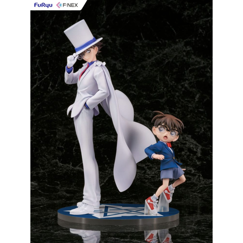 Detective Conan F:NEX 1/7 Conan Edogawa & Kid the Phantom Thief 29 cm