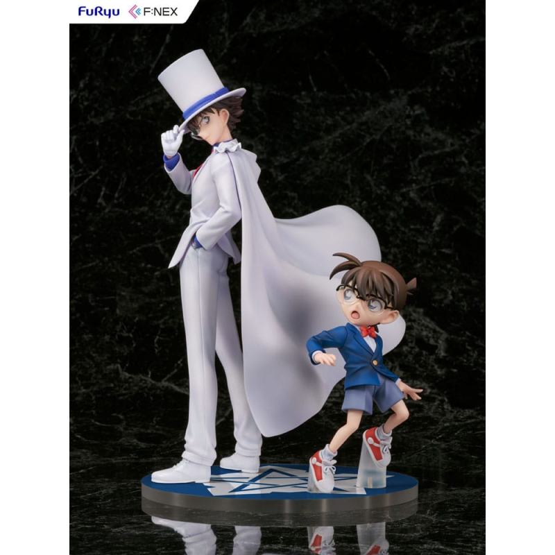 Detective Conan F:NEX 1/7 Conan Edogawa & Kid the Phantom Thief 29 cm