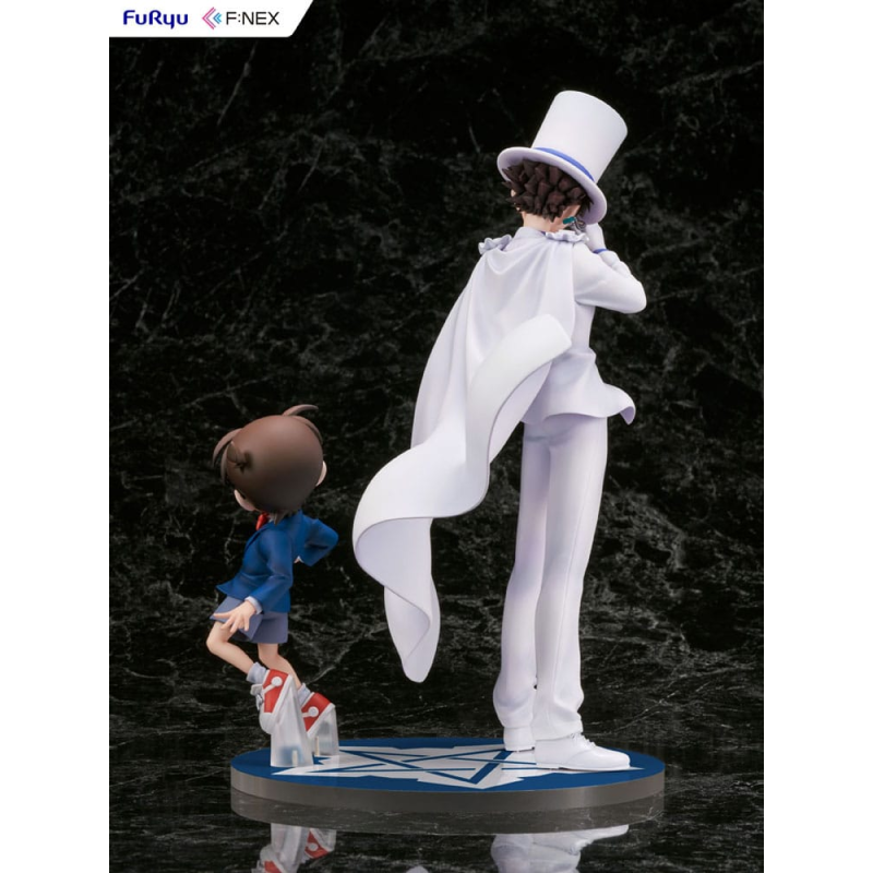 Detective Conan F:NEX 1/7 Conan Edogawa & Kid the Phantom Thief 29 cm