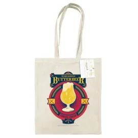 Harry Potter Butterbeer Cream Tote Bag