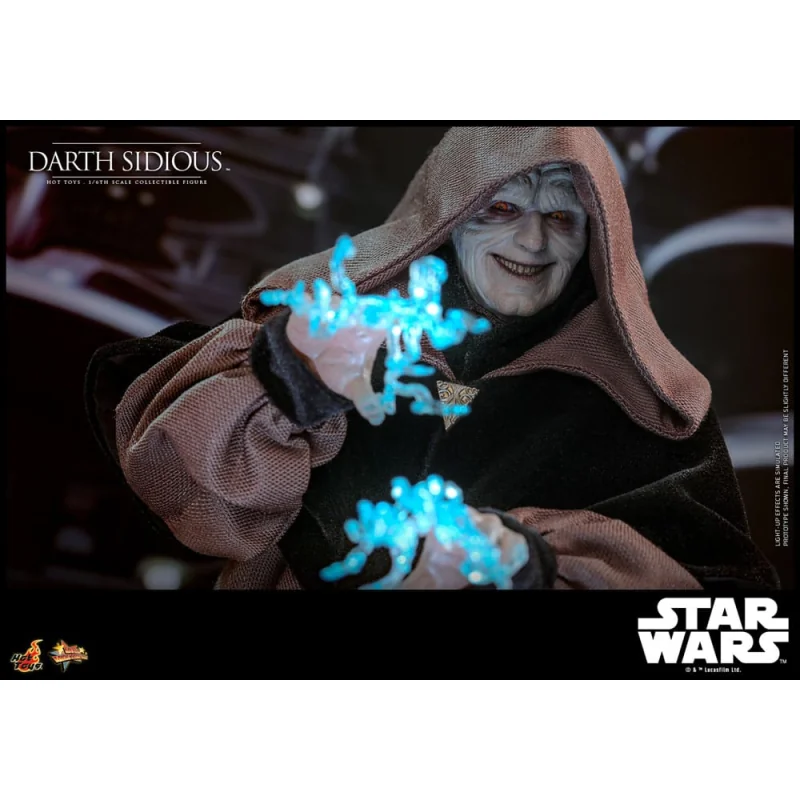 Star Wars action figure Movie Masterpiece 1/6 Darth Sidious 29 cm