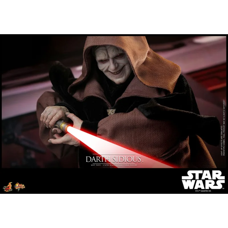 Star Wars action figure Movie Masterpiece 1/6 Darth Sidious 29 cm