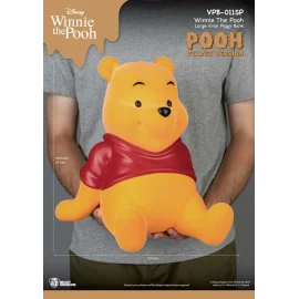 Winnie The Pooh Large Vinyl Piggy Bank Pooh Velvet Version