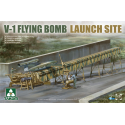 FLYING BOMB LAUNCH SITE + V-1 ROCKET