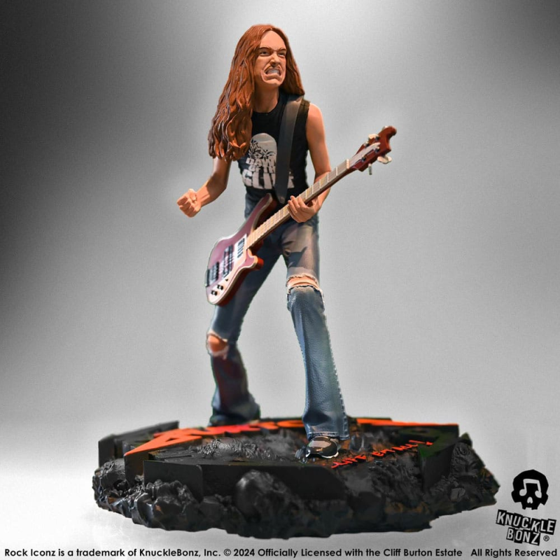 Metallica statuette Rock Iconz Cliff Burton II 22 cm