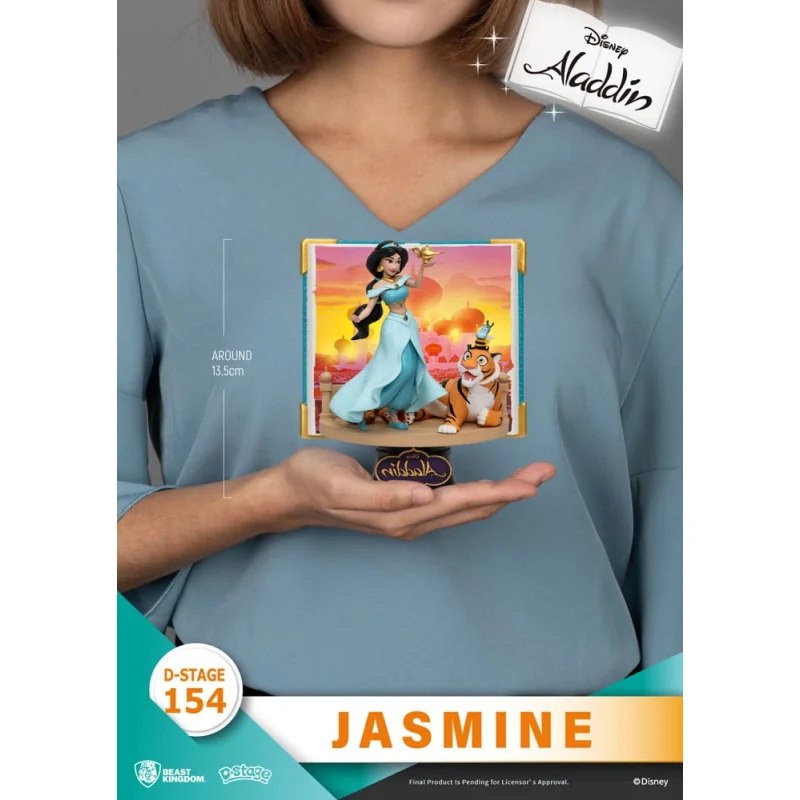 Aladdin Book Series diorama PVC D-Stage Jasmine 15 cm