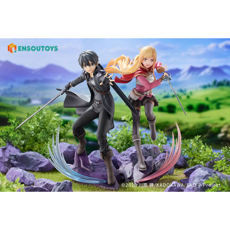 Sword Art Online statuette 1/7 Progressive Scherzo of Deep Night Kirito 22 cm