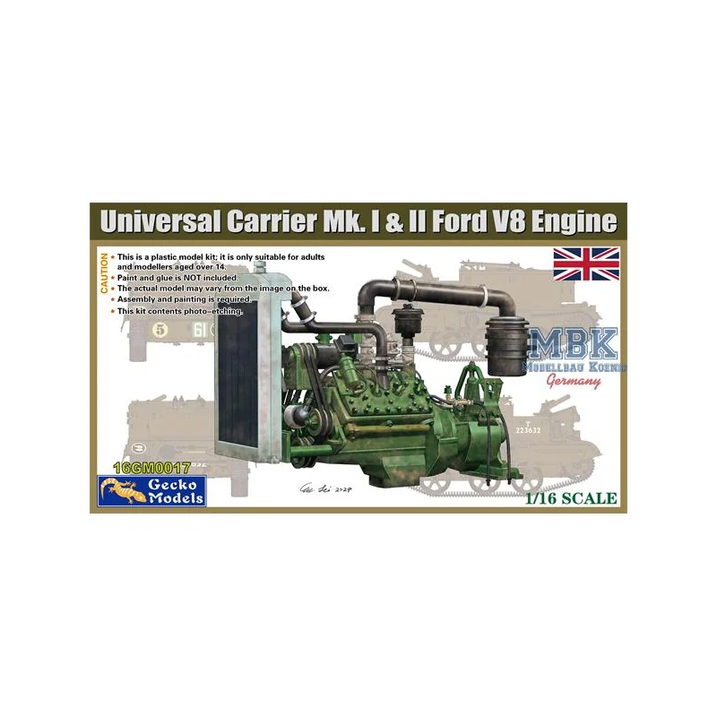 Universal Carrier Mk.I & II Ford V8 Engine