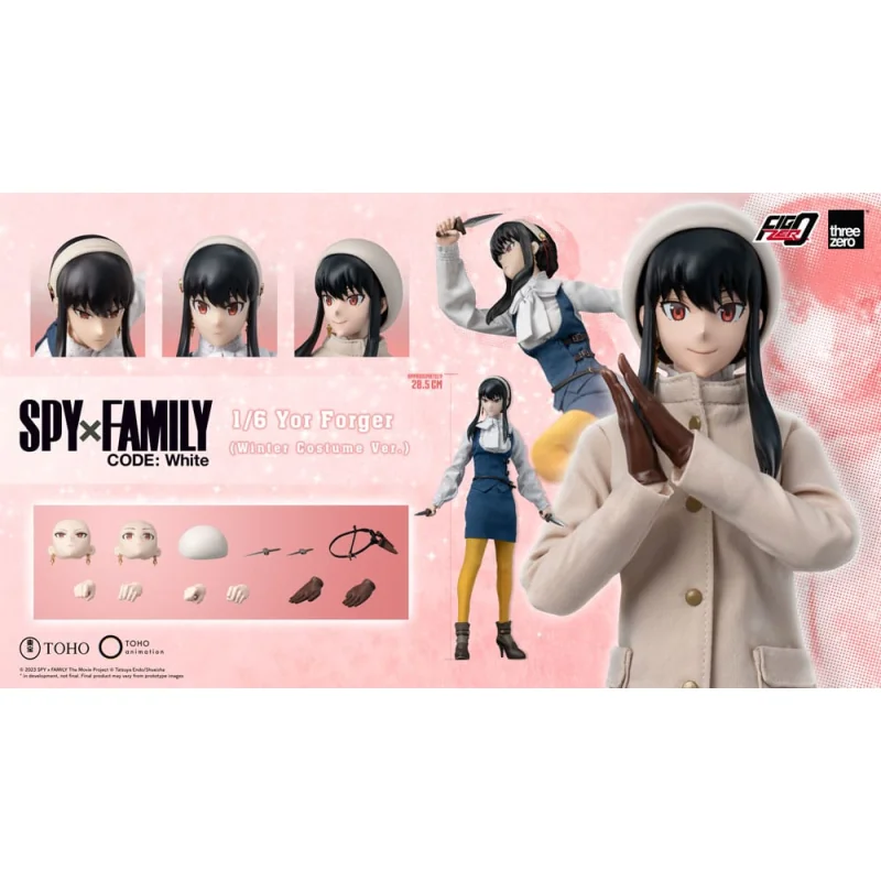 Spy x Family statue FigZero 1/6 Yor Forger (Winter Costume Ver.) 31 cm