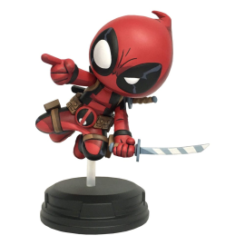 Marvel Animated Deadpool statuette (Jumping) 18 cm