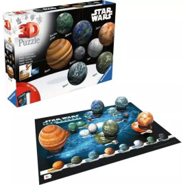 Star Wars 3D Puzzle Planets of the Star Wars Galaxy (531 pieces)