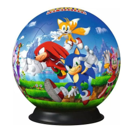 Sonic - The Hedgehog Puzzle 3D Characters Puzzle Ball (72 pieces)