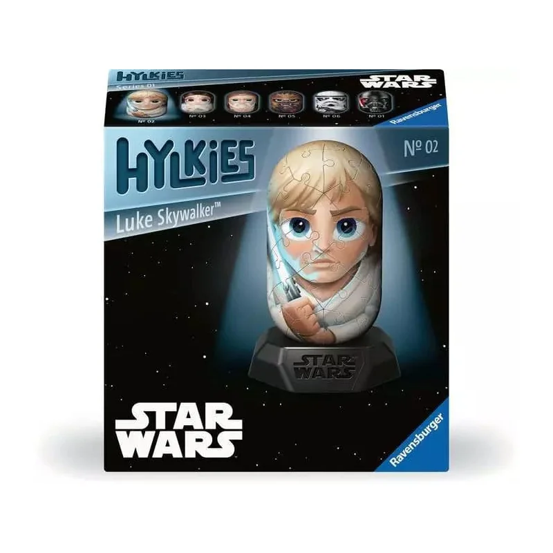 Star Wars 3D Puzzle Luke Skywalker Hylkies (54 pieces)