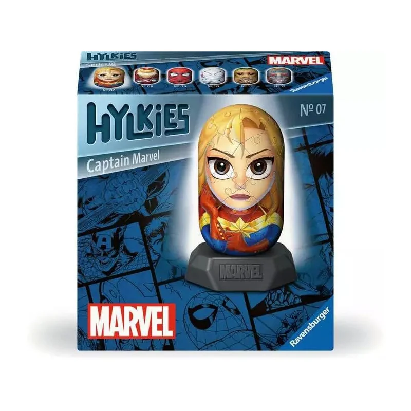 Marvel 3D Puzzle Captain Marvel Hylkies (54 pieces)