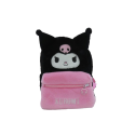 HELLO KITTY - Kuromi - Fur Backpack - 30x14x22cm