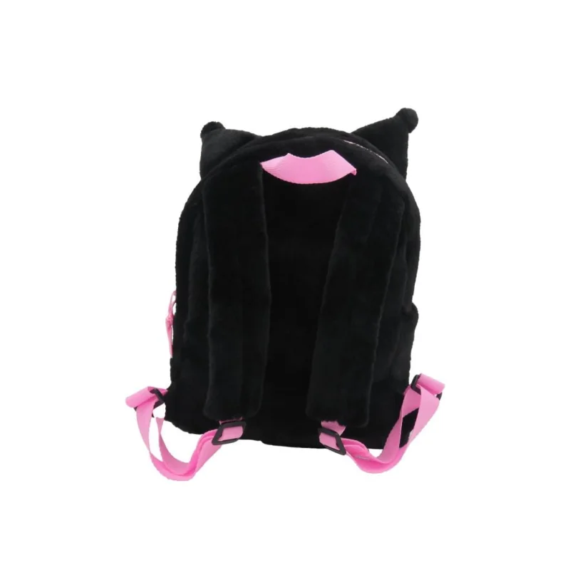 HELLO KITTY - Kuromi - Fur Backpack - 30x14x22cm