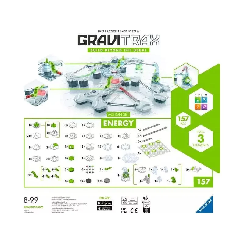 GraviTrax Action-Set Energy construction game *multilingual*