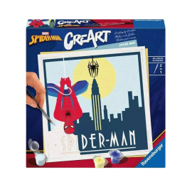 Marvel paint by numbers set CreArt Spider-Man 20 x 20 cm
