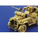 SAS Willys Jeep (designed to be assembled with model kits from Tamiya TA35033)