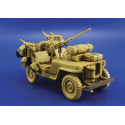 SAS Willys Jeep (designed to be assembled with model kits from Tamiya TA35033)