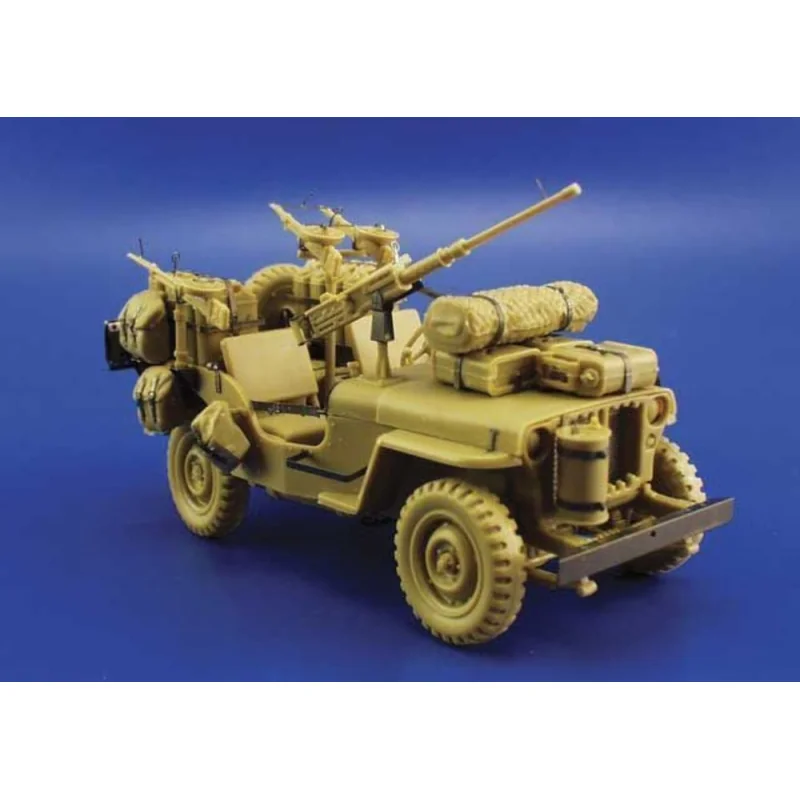 SAS Willys Jeep (designed to be assembled with model kits from Tamiya TA35033)