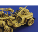 SAS Willys Jeep (designed to be assembled with model kits from Tamiya TA35033)