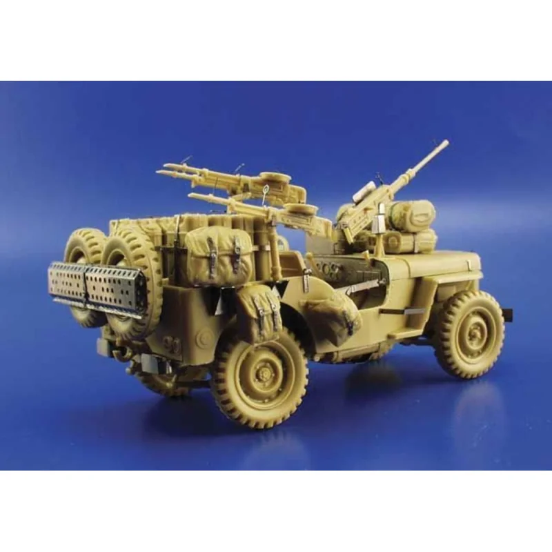 SAS Willys Jeep (designed to be assembled with model kits from Tamiya TA35033)